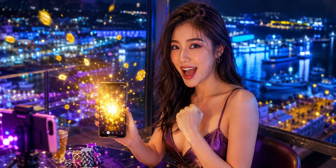 Người dùng xem kèo cá cược tại quán cà phê ven biển Phú Quốc